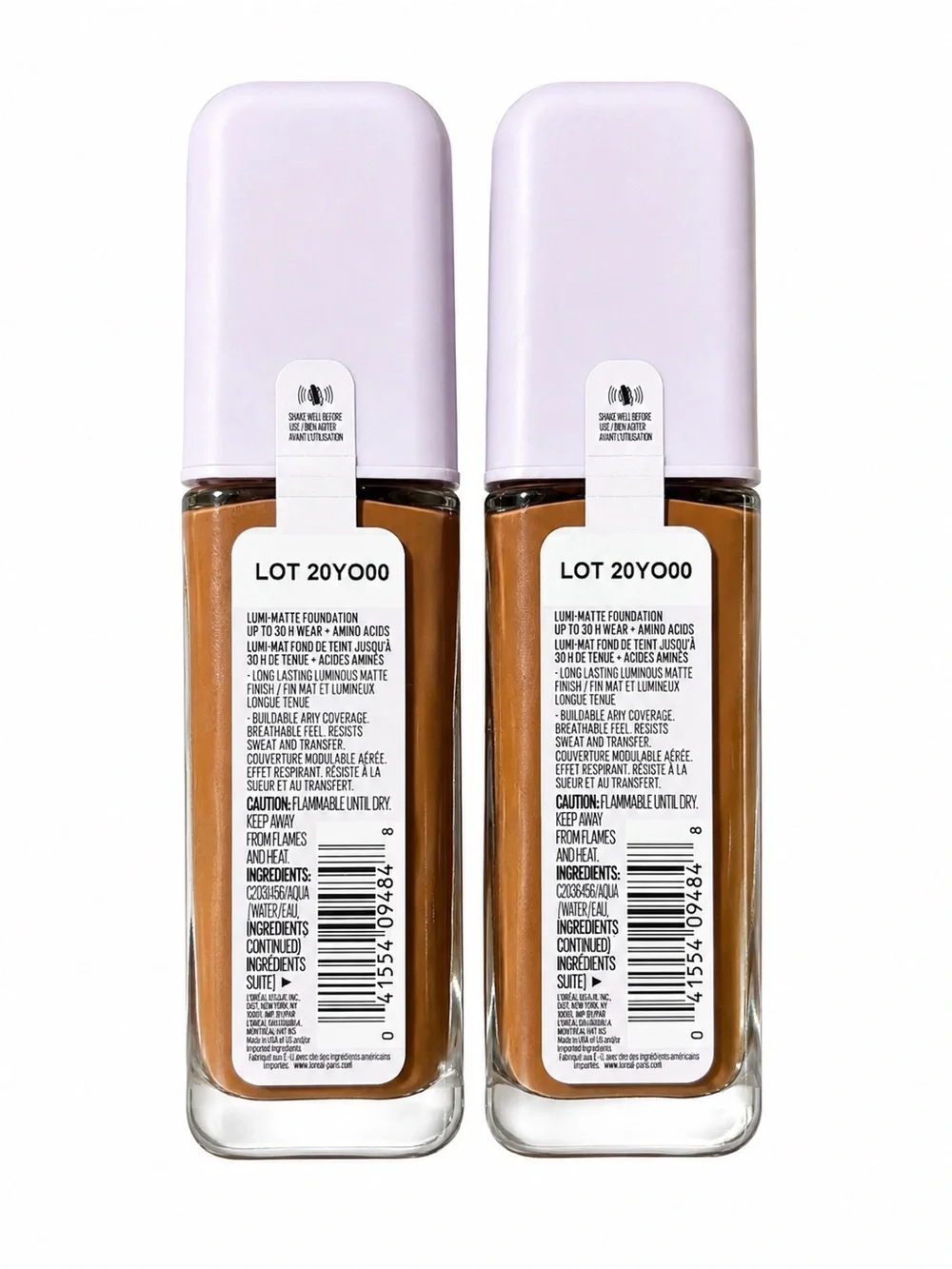 Maybelline Super Stay Lumi-Matte Foundation - Warm Tan 367 (Pair)